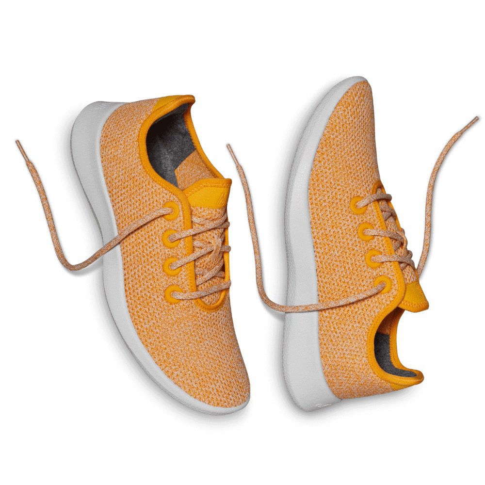 Allbirds Men\'s Tree Runners - Sneakers Yellow - JTN327185